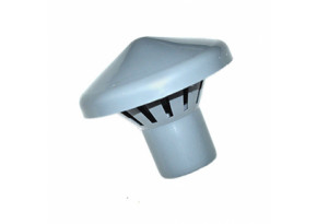 Зонт вентиляционный 110 ПП серый